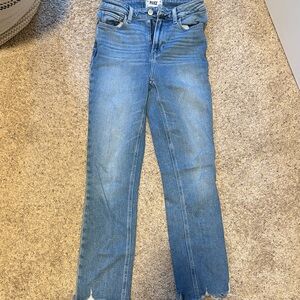 PAIGE Women's Cindy destroyed hem size 26 jeans